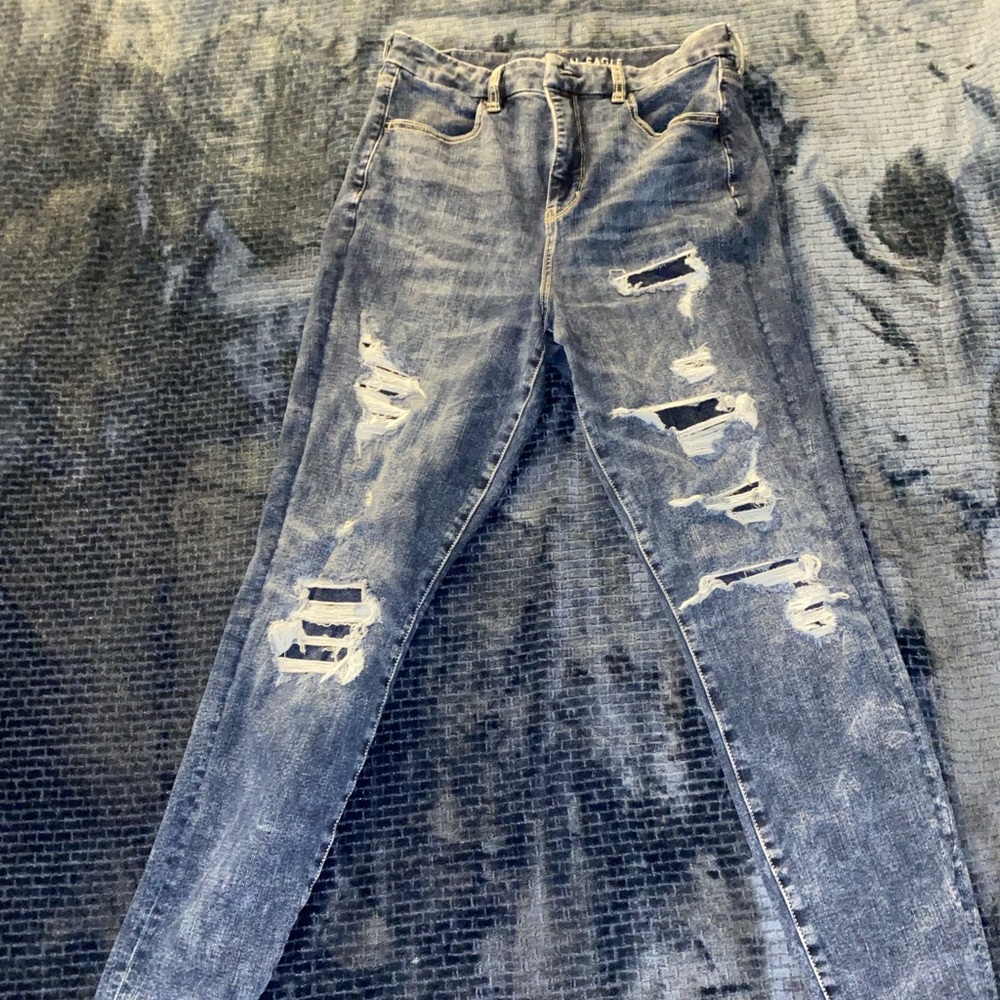 American Eagle Marble Wash Jeans